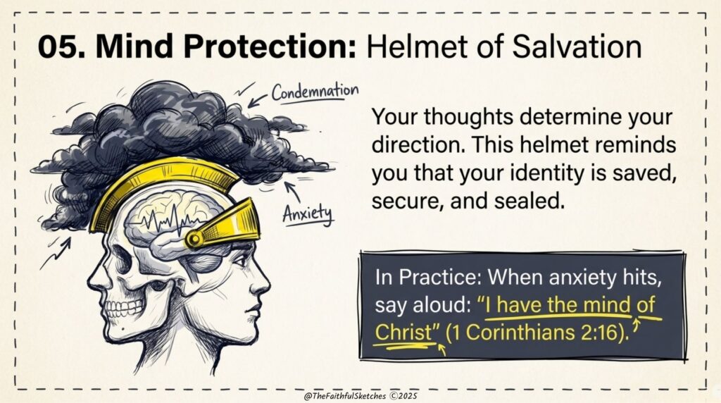 The Armor of God - Helmet of salvation