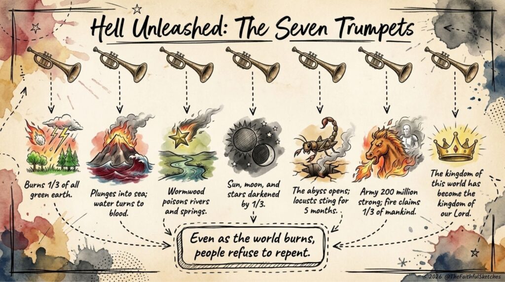 The Book of Revelation Explained: The seven trumpets