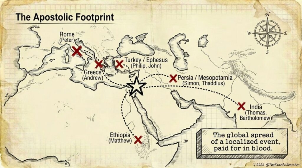 why the 12 disciples Died