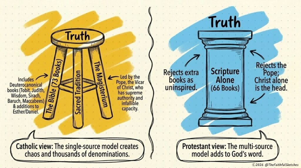 Catholics vs Protestants Explained
