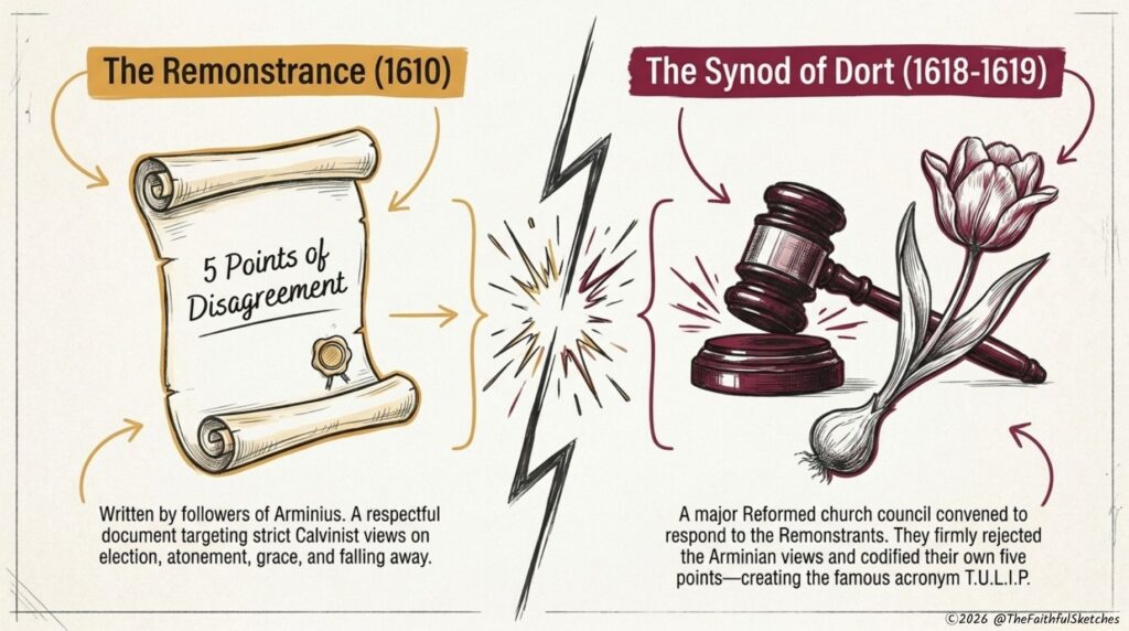 Remonstrants and synod of dort