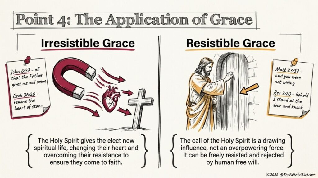Irresistible grace vs Resistible Grace