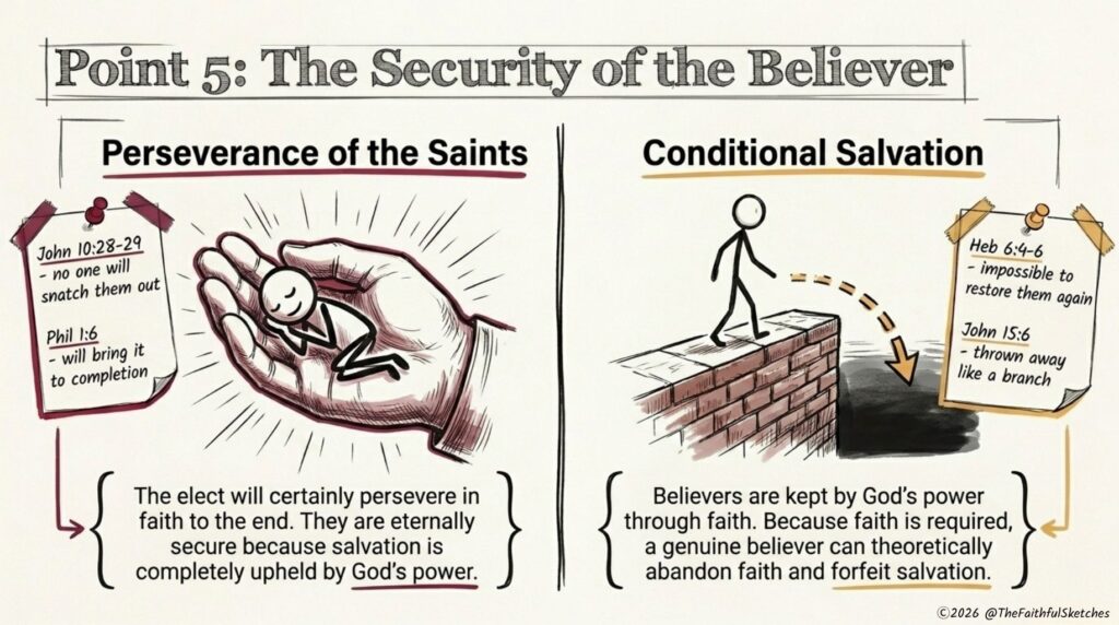 Perseverance of the Saints vs Conditional Salvation