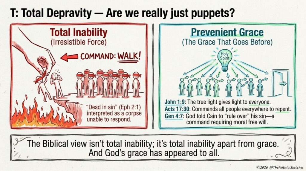 is total depravity biblical?