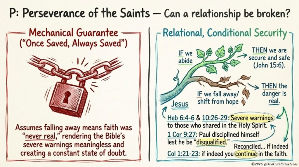 is perseverence of the saints biblical?