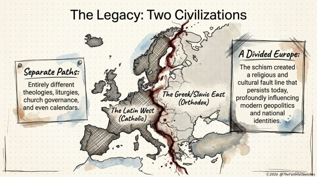  the great schism of 1054 