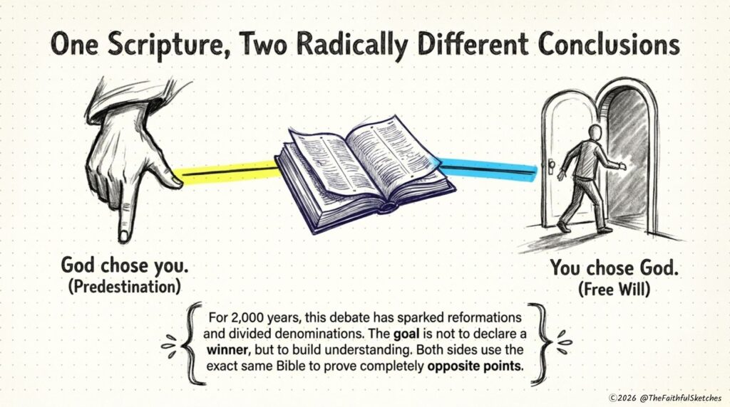 Predestination and Free Will: Do You Have a Choice if God Already Knows?