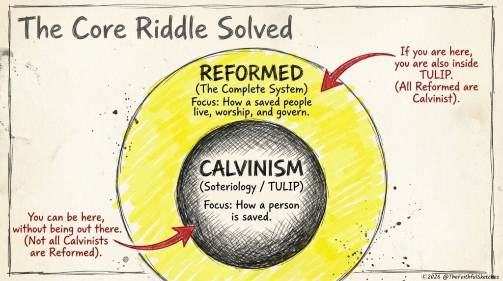 is calvinism same as reformed?