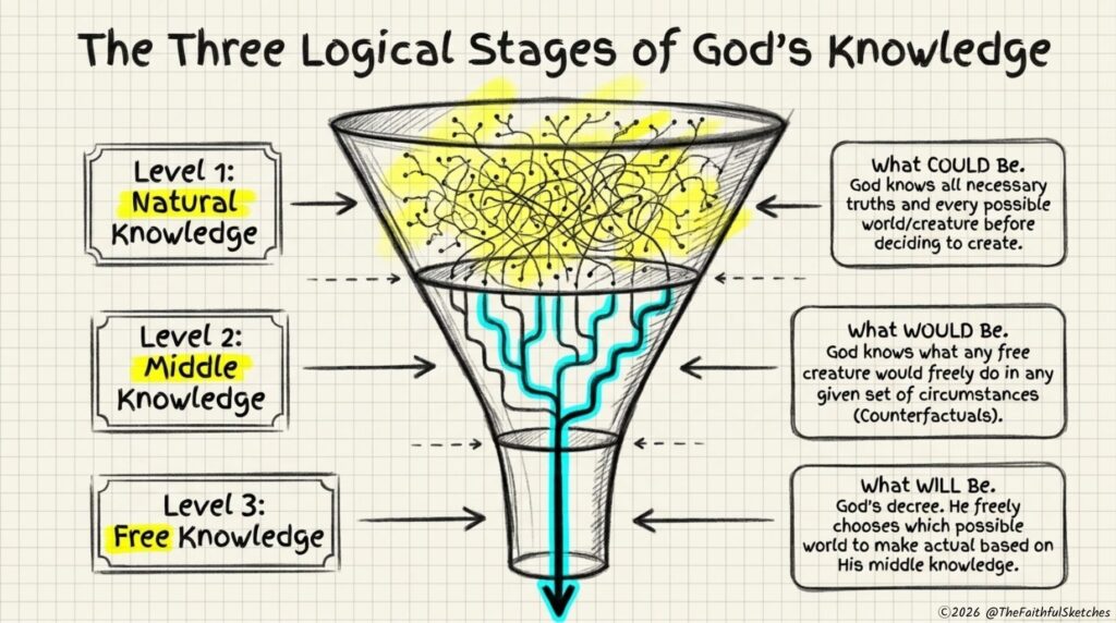 Molinism The Three Kinds of Divine Knowledge