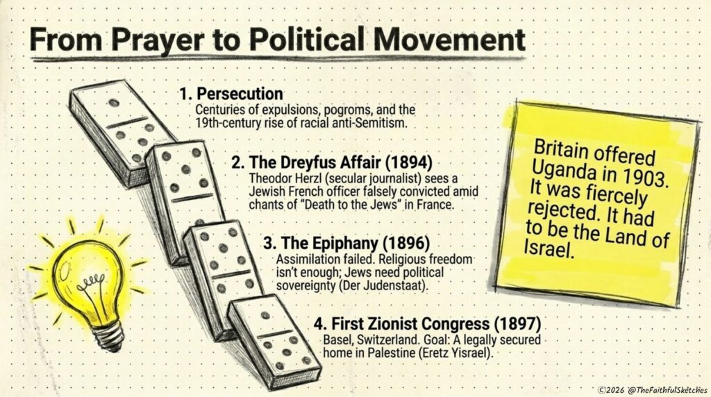 Theodor Herzl and the Founding of Zionism