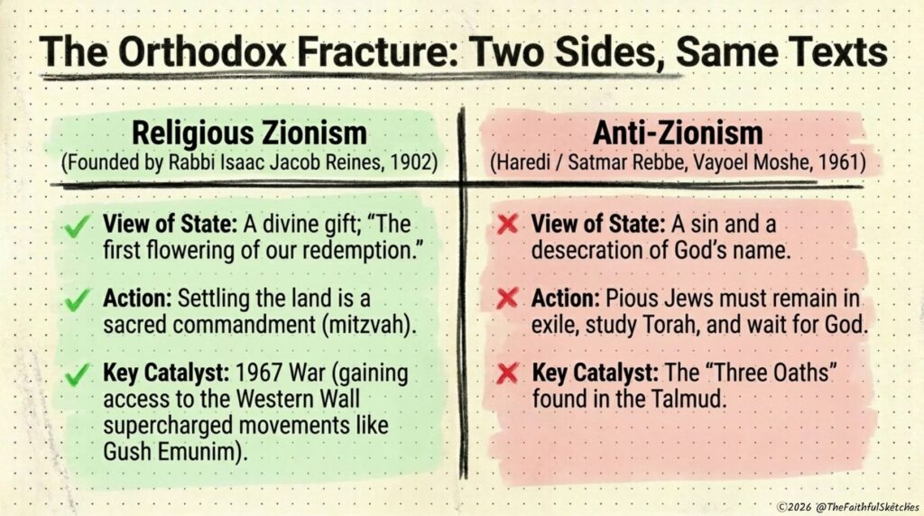 The Great Religious Debate — Judaism and Zionism in Conflict