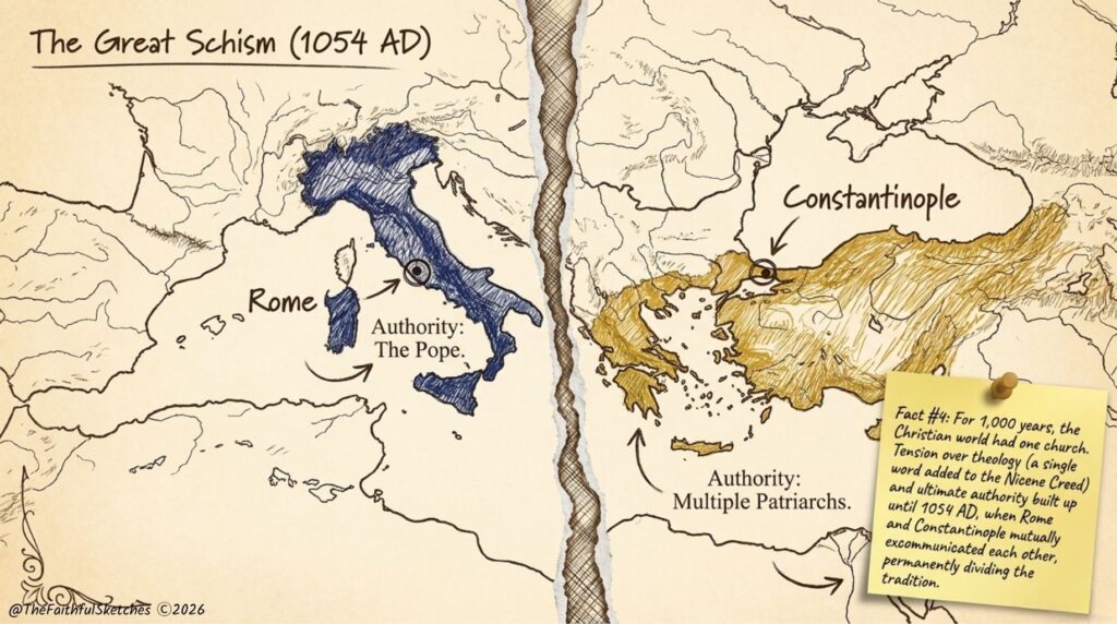 the Great Schism 1054