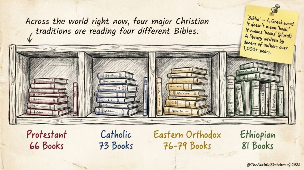 Why Do Christians Have Different Bibles