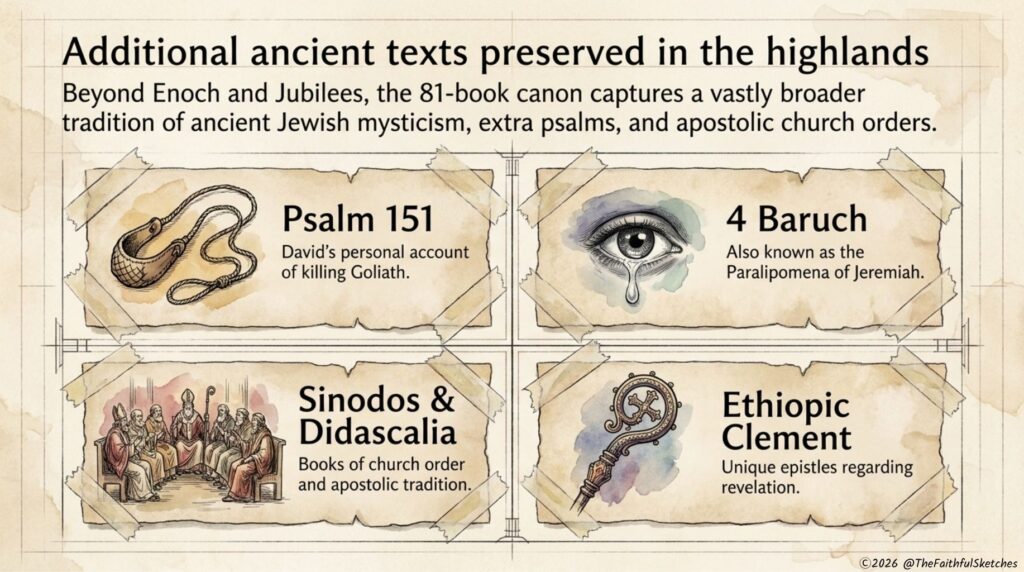 Psalm 151 4 Baruch Sinodos Didascalia Ethiopic clement