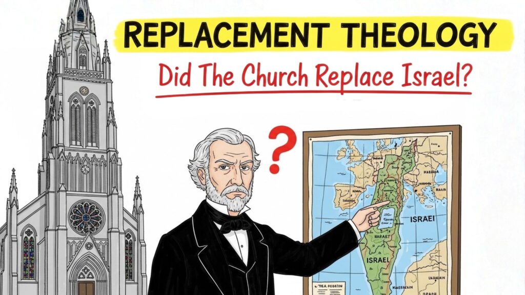 replacement theology timeline from early church fathers to modern Israel