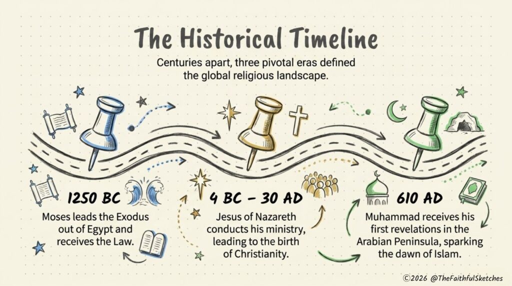 difference between islam and christianity