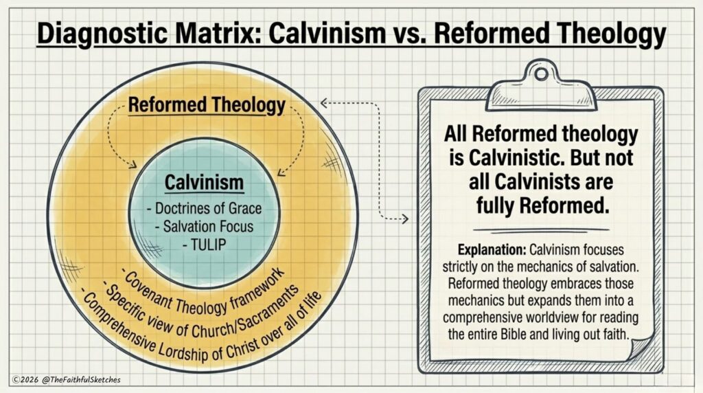 Calvinism vs Reformed Theology: The Key Difference