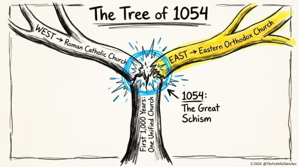 The great schism 1054