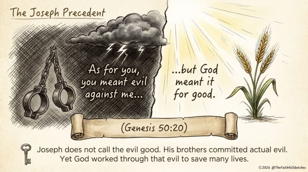 suffering of Joseph Genesis 50 Romans 8