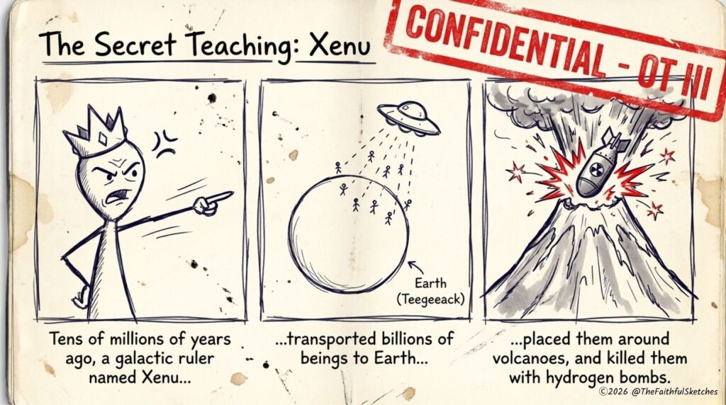 what is scientology? Xenu and thetans