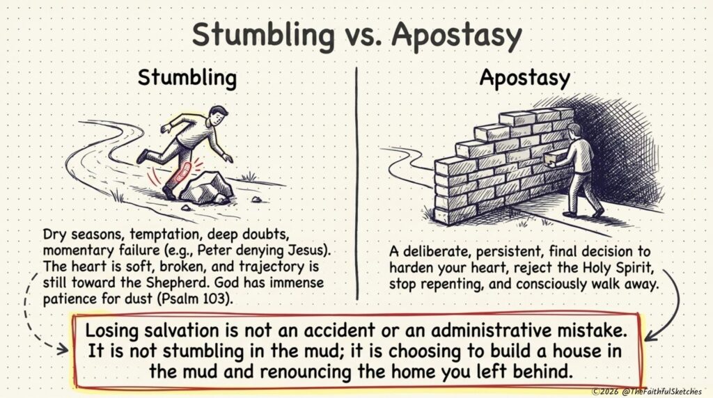 can you lose your salvation?