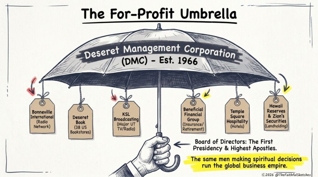 Mormon church wealth