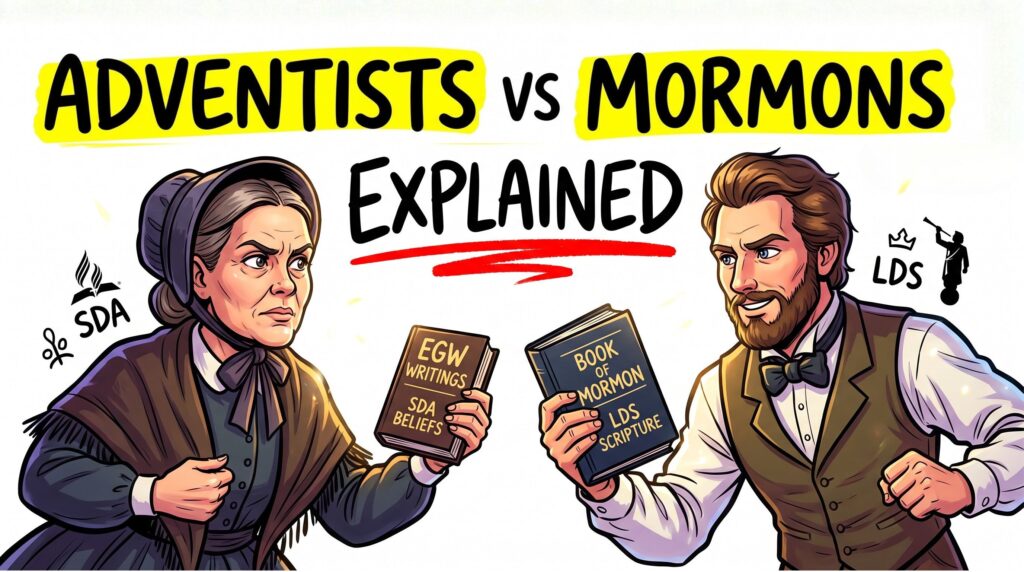 difference between Adventist and mormons