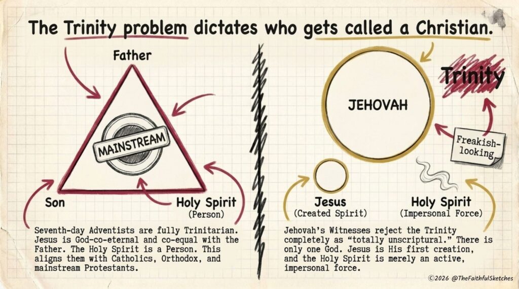 Seventh-day Adventist vs Jehovah's Witnesses